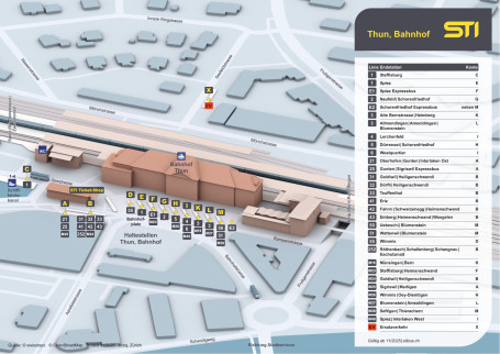 Mit einem Klick darauf öffnet sich der Situationsplan vom Bahnhof Thun als PDF