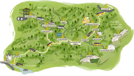 Mit einem Klick darauf öffnet sich der Plan der Linie 252